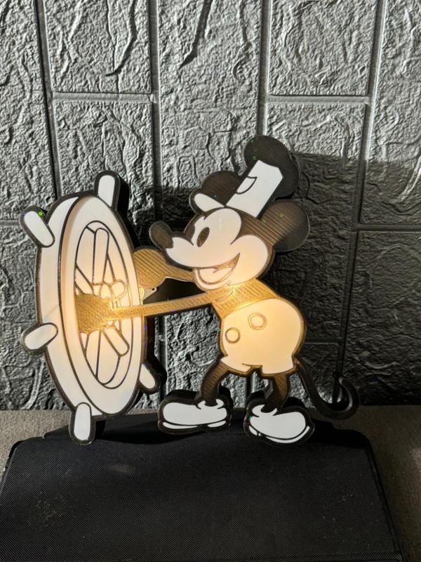 Steamboat Willie Lightbox