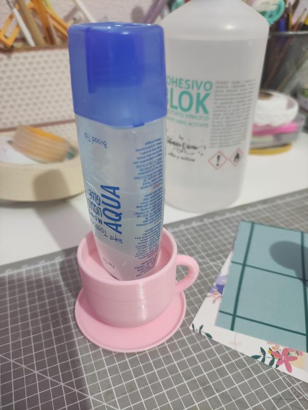 Soporte pegamento - Taza