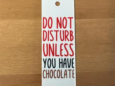 do not disturb bookmark