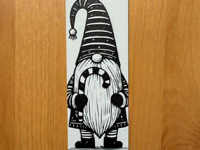 Christmas Gonk Bookmark