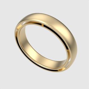 Timeless Classic Domed Ring 3D print