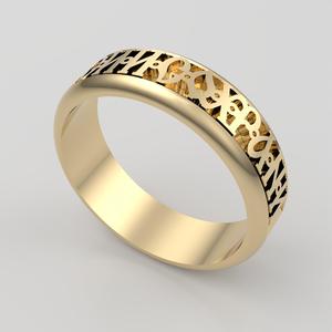 Orthodox Prayer Ring 3D print