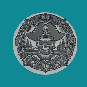 Pirate Medallion
