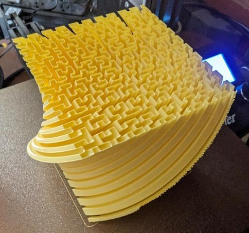 Spiral Hilbert Curve