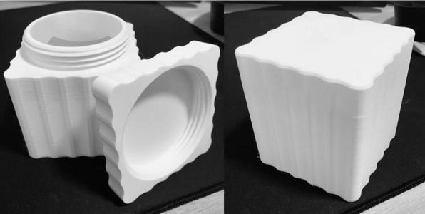 Square Jar Container
