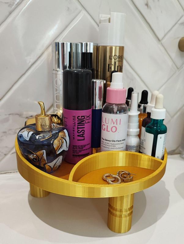 Catch All / Bathroom Tray with legs