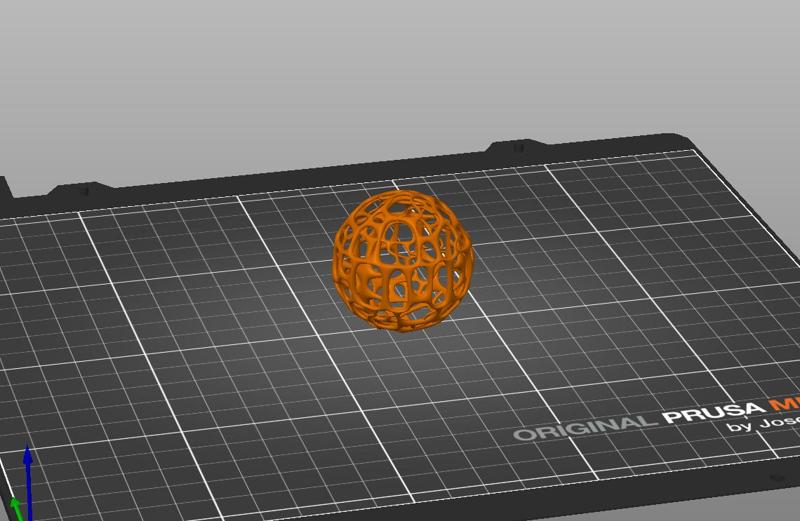 voronoi ping pong ball 40mm