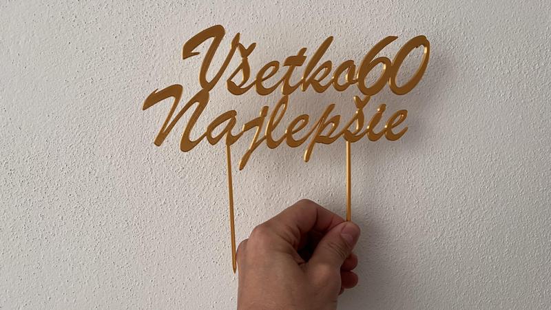 Všeko najlepšie 60