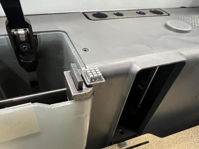 Silicone Wiper with Brush for Bambu X1C, P1P and P1S