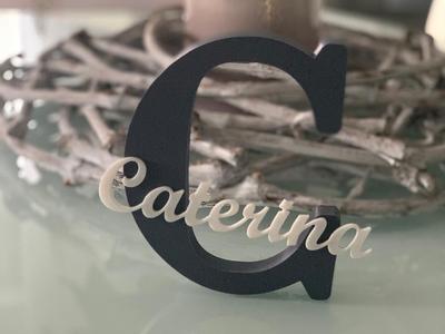 Name Schild Caterina