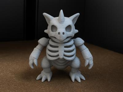 Nidoking Skeleton (Pokemon)