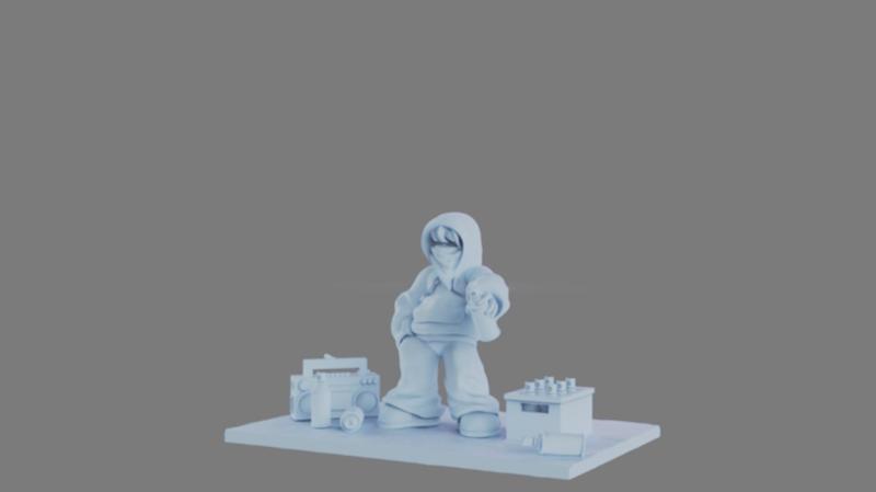 Guy the graffiti maker.