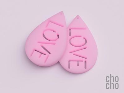 Earring Love V
