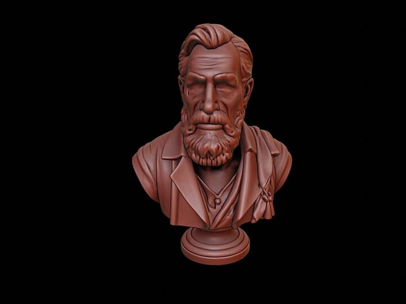 Thor Heyerdahl Bust