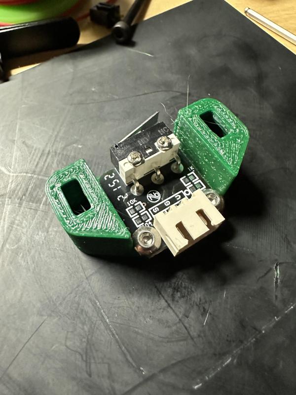 Y Endstop Relocation Mod for Creality limit switch