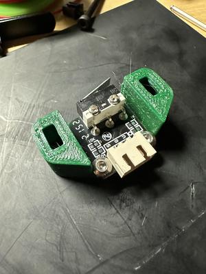 Y Endstop Relocation Mod for Creality limit switch