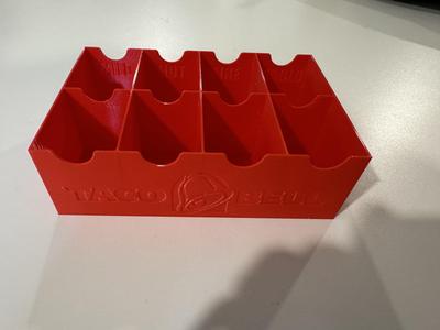 Taco Bell Sauce Packet Caddy Remix