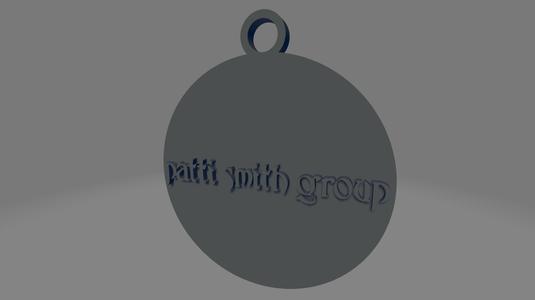 Patti Smith Group keychain