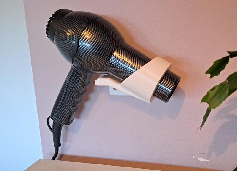 Hair Dryer Holder (Wall Mounted)