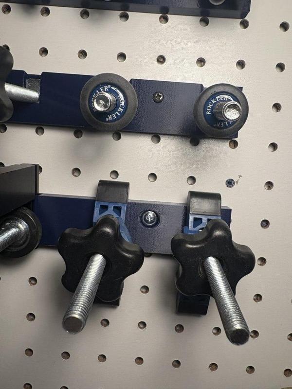 T-Track Accessory Rack for Pegboard