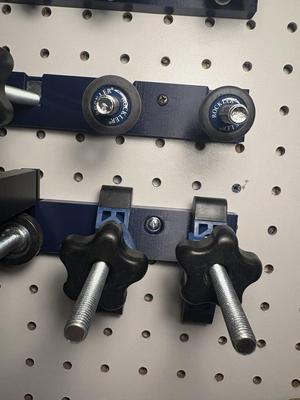 T-Track Accessory Rack for Pegboard