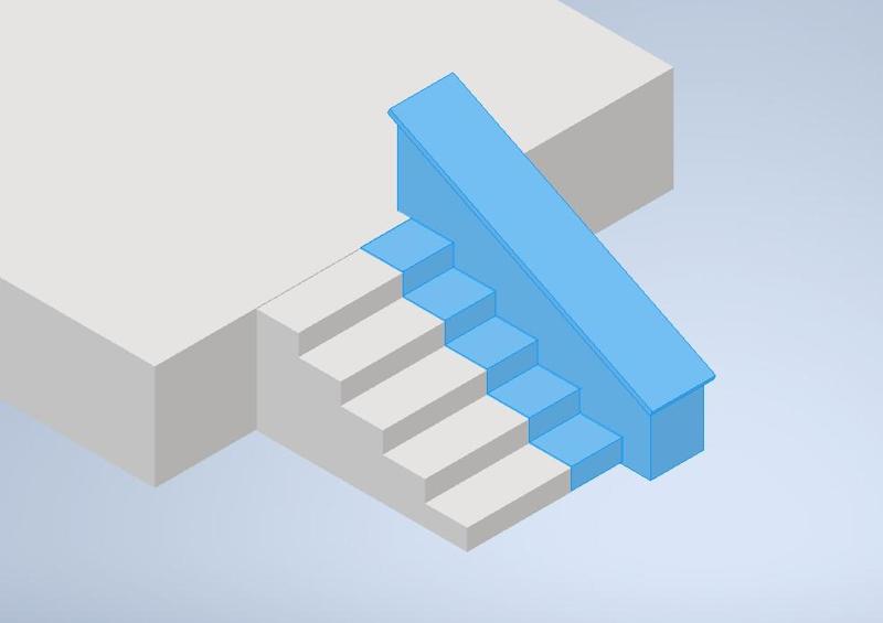 fingerboard ramp stairs with slaid