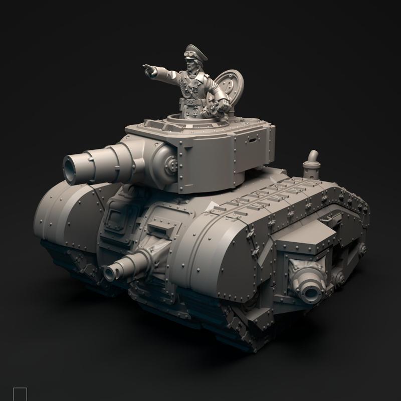 Iron Mastodon Battle Tank