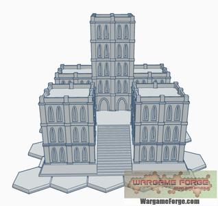 Gothic Building 30 with Hex Base: Imperial Palace GHB030