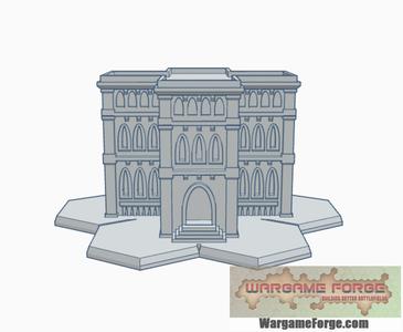 Gothic Building 2 with Hex Base GHB002