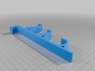 Triple hook Sannidal door hanger top to bottom hanger design