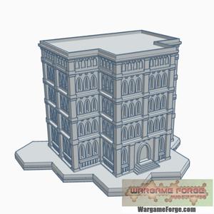 Gothic Building 63 with Hex Base GHB063
