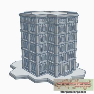 Gothic Building 56 with Hex Base GHB056
