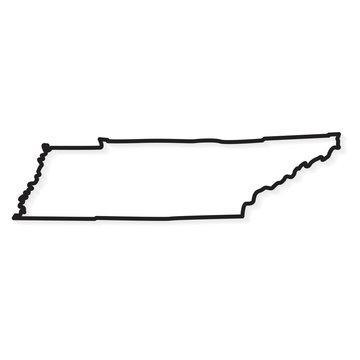 4 sizes - Tennessee State Cookie Cutter - SHARP cutting edges!