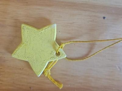 Pinkfong star pendant