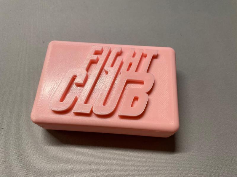 Fight Club Soap Container with Magnets