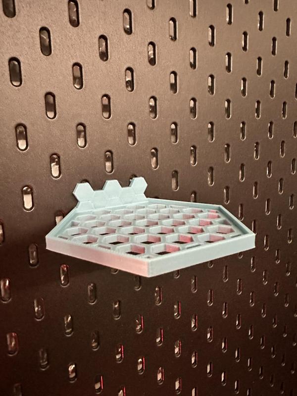 Sechseck (Pflanzgefäß) Regal für Skadis Board