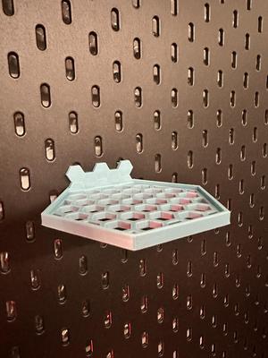 Sechseck (Pflanzgefäß) Regal für Skadis Board