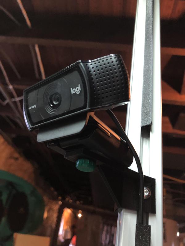 3030 vertical webcam mount