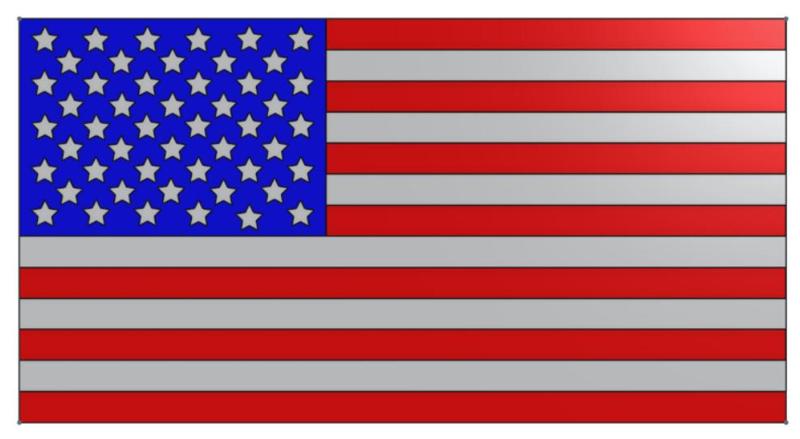 American Flag Magnet