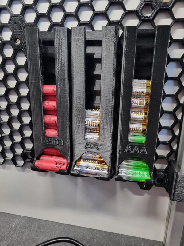 HCW Battery tray / holder AA / AAA / 14500