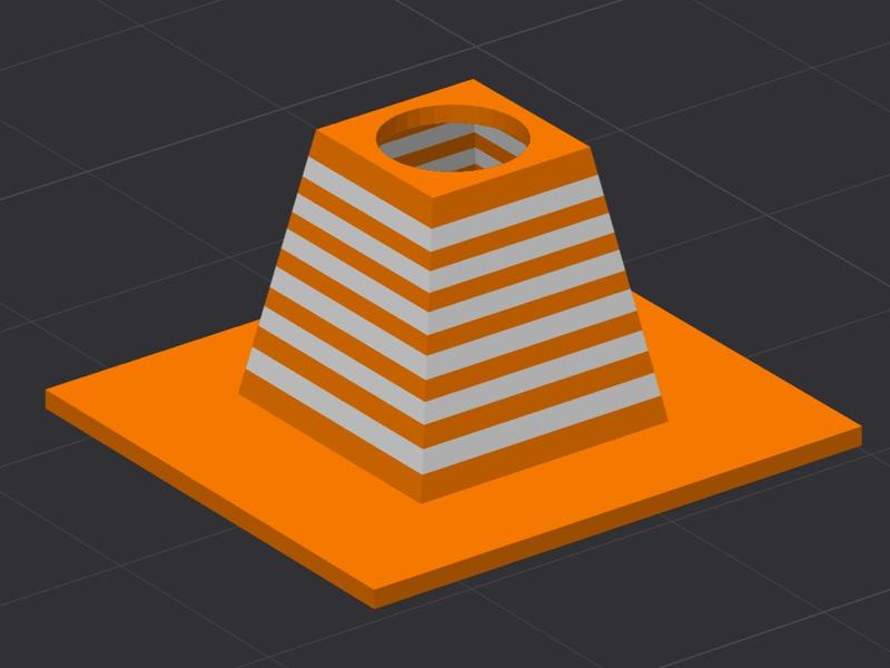 Miniature Traffic Cones