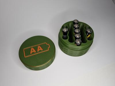 Screw Cap Storage 3.0 - AA Batteries