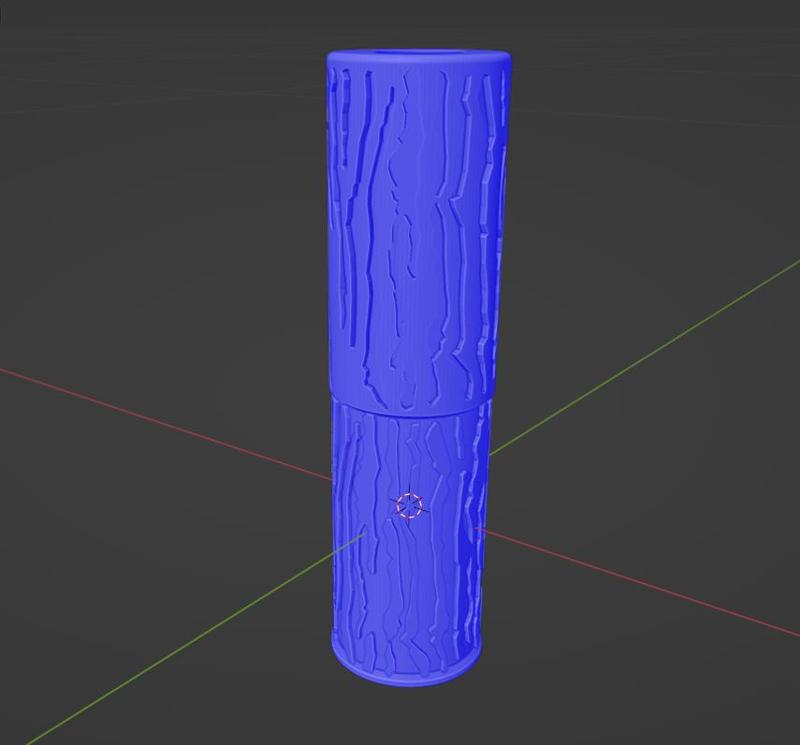 A simple wooden style roller