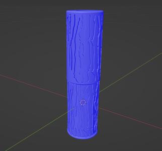 A simple wooden style roller