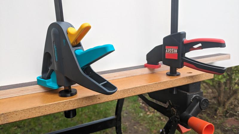 Bessey / Wolfcraft One-Hand Clamp to 20 mm Workbench Clamp conversion