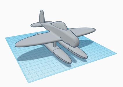 Floating Water Plane Toy