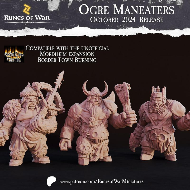 Ogre Maneaters - Hero Group (Presupported)