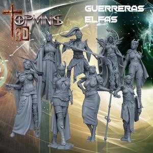 ELF WARRIORS FOR RPG WAR HAMER