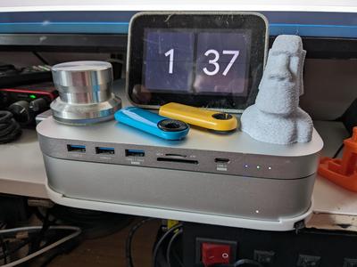 Mac Mini M2 Front Power Button