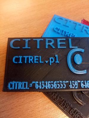 Citrel Card